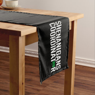 St. Patrick's Day Shenanigan Coordinator Short Table Runner