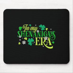 St Patricks Day Shenanigans Era Saint Paddys Men W Mouse Pad