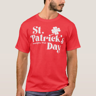 St Patricks Day Shenanigans Irish Vintage White Te T-Shirt