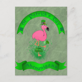 St. Patrick's Day Shenanigans Postcard