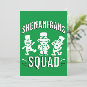 ST PATRICK'S DAY - SHENANIGANS SQUAD HOLIDAY CARD