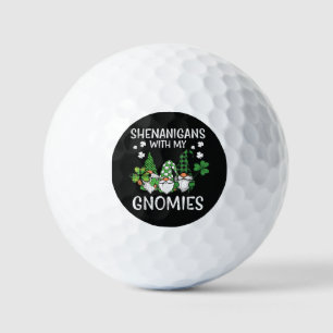 St Patricks Day Shenanigans with Gnomies Gnome Golf Balls