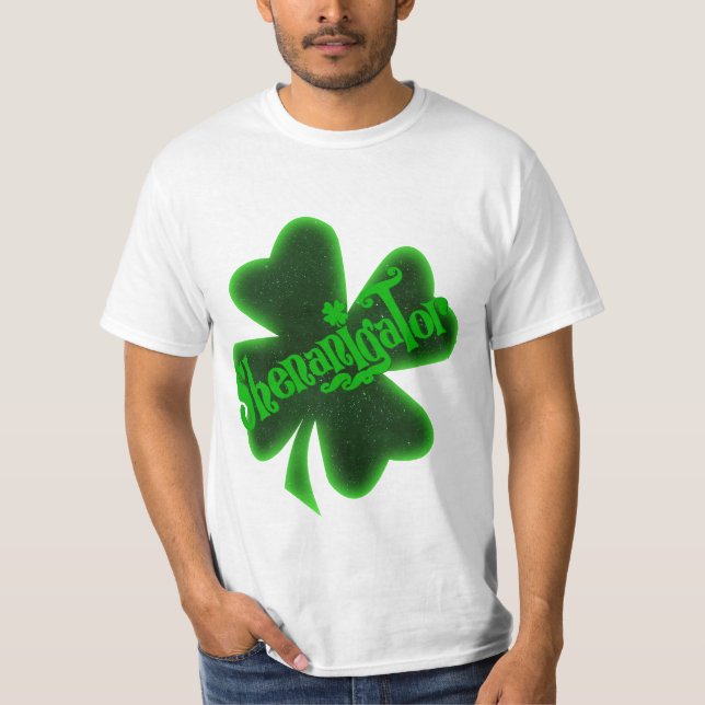 St. Patrick's Day Shenanigator T-Shirt (Front)