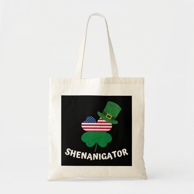 St. Patrick's Day Shenanigator Tote Bag (Front)