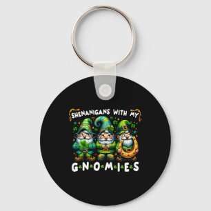 St Patricks Day Shirt Women - Shenanigans With My Key Ring