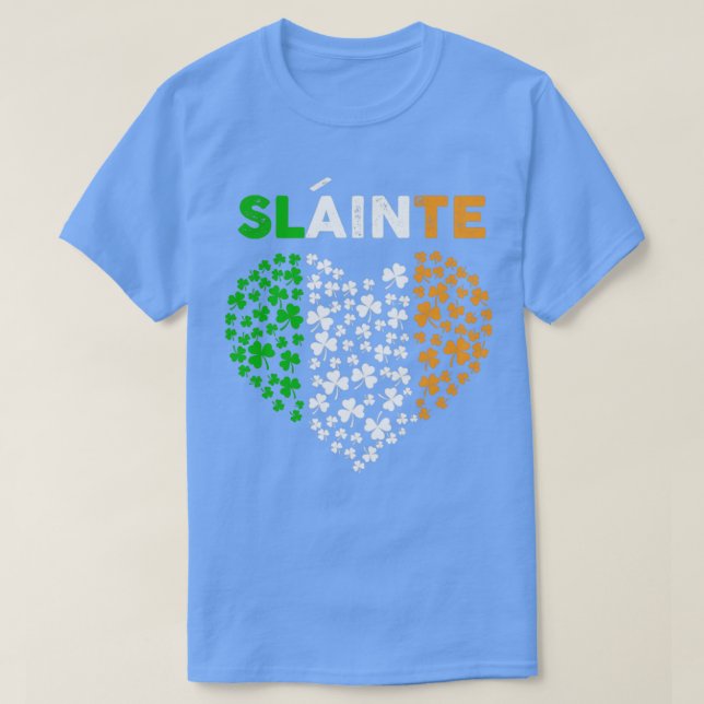 St Patricks day slainte T-Shirt (Design Front)