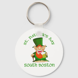 St Patricks Day ~South Boston Key Ring