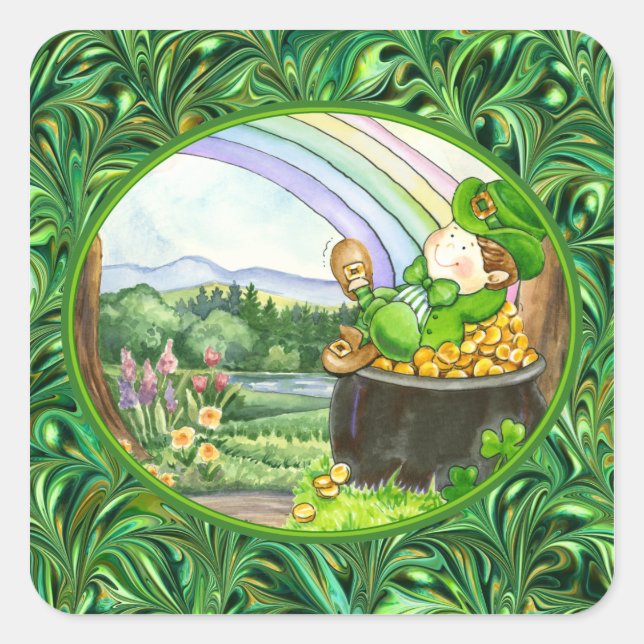 St. Patrick's Day Sticker (Front)
