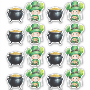 St. Patrick's Day sticker sheet