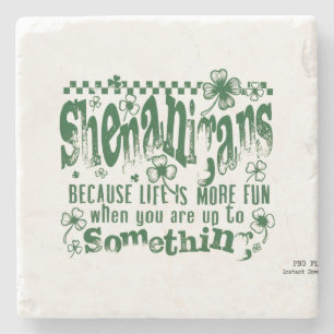 St. Patrick's Day Stone Coaster