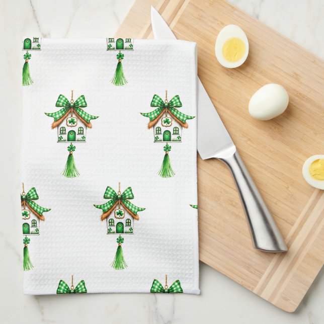  St. Patrick's Day Tea Towel (Quarter Fold)