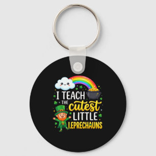 St patricks day teach the cutest little leprechaun key ring