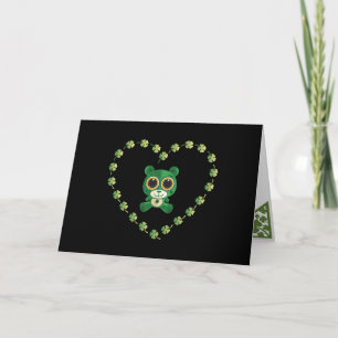 St. Patrick's Day Teddy Bear Card