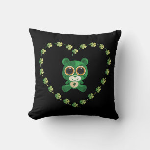 St. Patrick's Day Teddy Bear Cushion