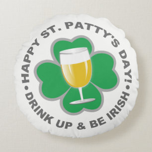 St. Patrick's Day throw pillow
