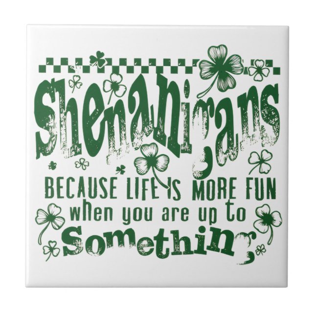 St. Patrick's Day Tile (Front)