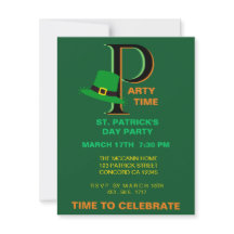 St. Patrick's Day Time to Celebrate 