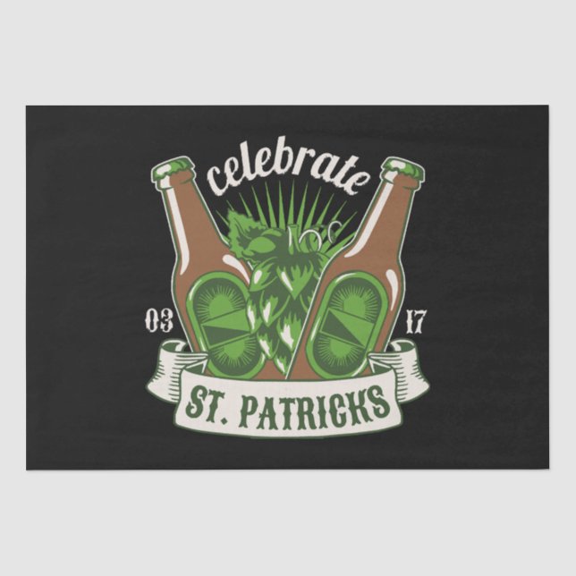 St patricks day tissue paper (Front)