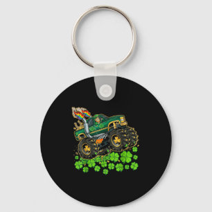 St patricks day toddler kids leprechaun monster key ring