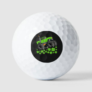 St Patricks Day Toddler Lucky Monster Truck Golf Balls