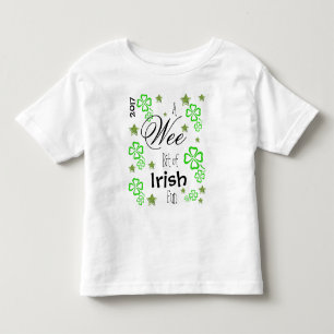 St patrick's Day Toddlers T-Shirt with year