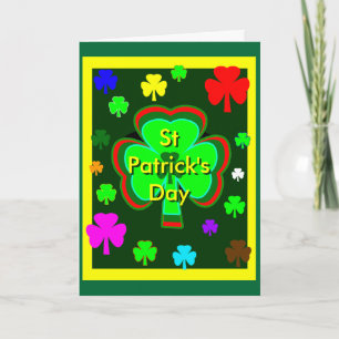 St Patrick's Day UCreate Templates3a Card