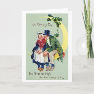 St. Patrick's Day, Vintage Card