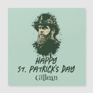 St. Patrick's Day vintage Shamrock personalise