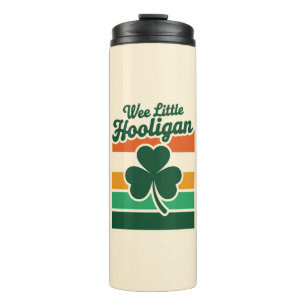 St Patricks Day Wee Little Hooligan Funny  Thermal Tumbler
