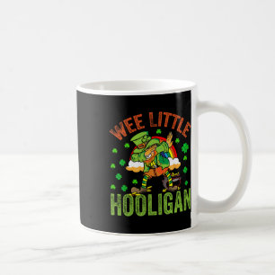 St Patricks Day Wee Little Hooligan Ireland Flag B Coffee Mug