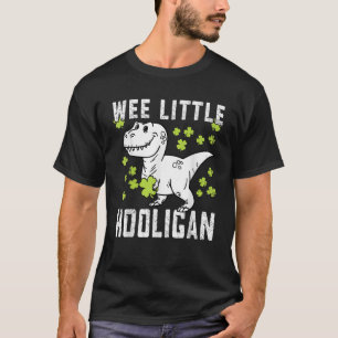 St Patricks Day Wee Little Hooligan Toddler Boy Ki T-Shirt