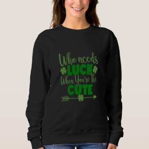 St Patricks Day Women Boys Kids Men 64 Sweatshirt