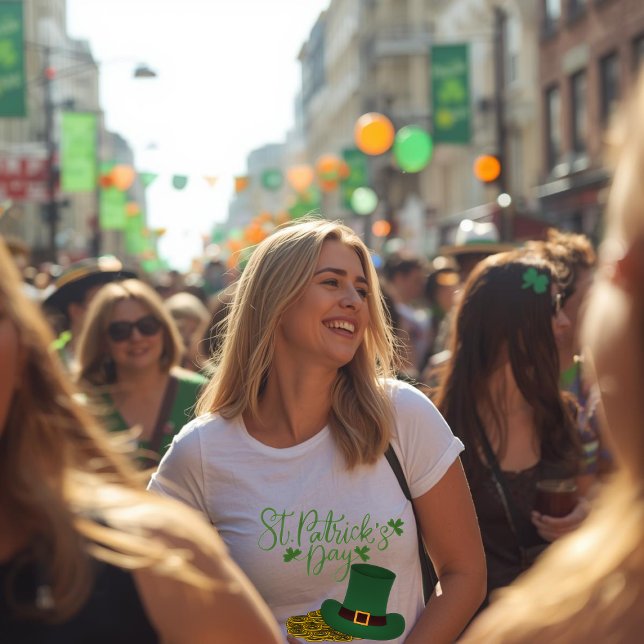 St. Patrick's Day Women’s Slim Fit T-Shirt (Creator Uploaded)