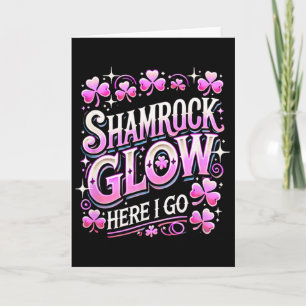 St Patricks Day Women Shamrock Saint Patricks Day Card