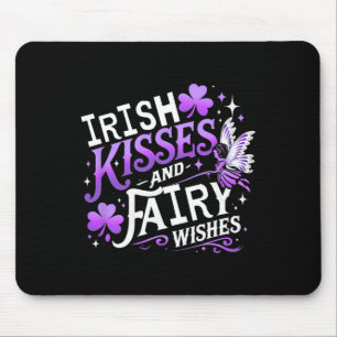 St Patricks Day Women Shamrock Saint Patricks Day  Mouse Pad