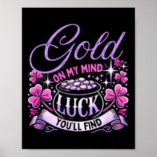 St Patricks Day Women Shamrock Saint Patricks Day Poster