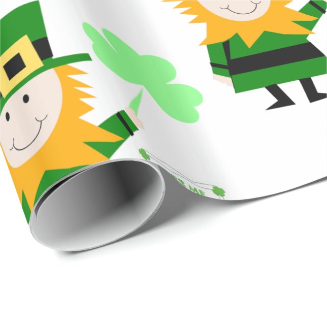 St. Patrick's Day Wrapping Paper (Roll Corner)