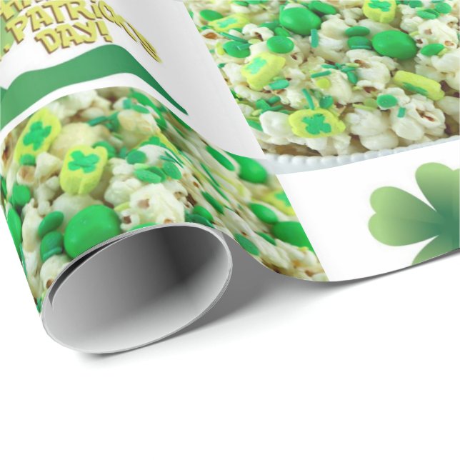 St. Patrick's Day Wrapping Paper (Roll Corner)