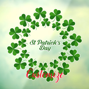 St Patrick's Day Wreath Thunder_Cove