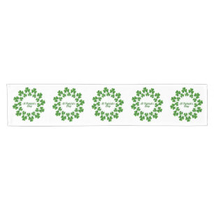 St Patrick's Day Wreath Thunder_Cove Short Table Runner