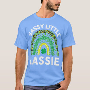 St Patricks DayGirls Baby Toddler Sassy Little Las T-Shirt
