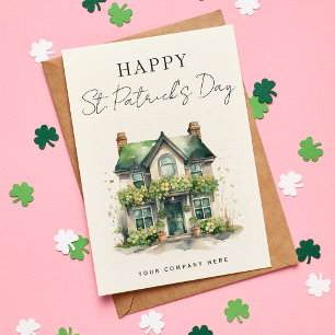St. Patrick's DaynHouse Real Estate Farming Holiday Postcard