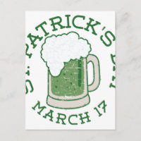 st patricks distressed green beer