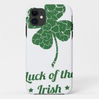 st patricks distressed lucky clover