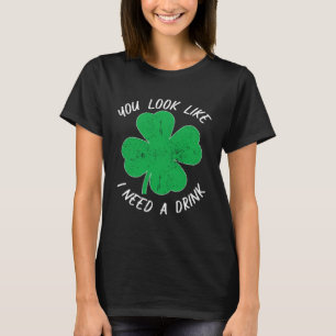 St Patricks Don t Worry Beer Happy Drunk Beer  Ire T-Shirt