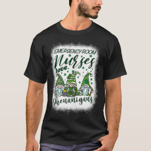 St Patricks Emergency Room Nurses Love Shenanigans T-Shirt