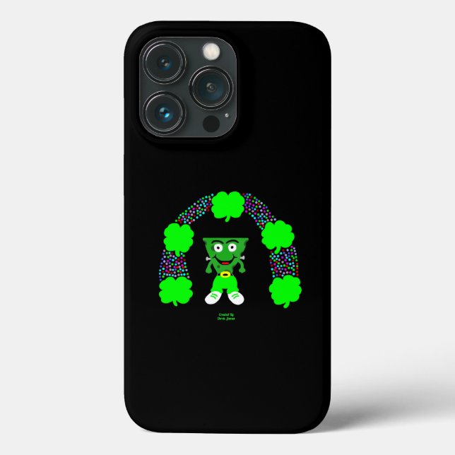 St.  Patrick's FrankenCheese Apple iPhone 13 Pro  Case-Mate iPhone Case (Back)