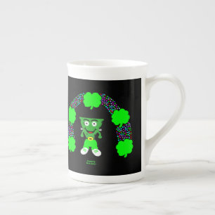 St.  Patrick's FrankenCheese Bone China Mug