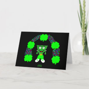 St. Patrick's FrankenCheese Greeting Card