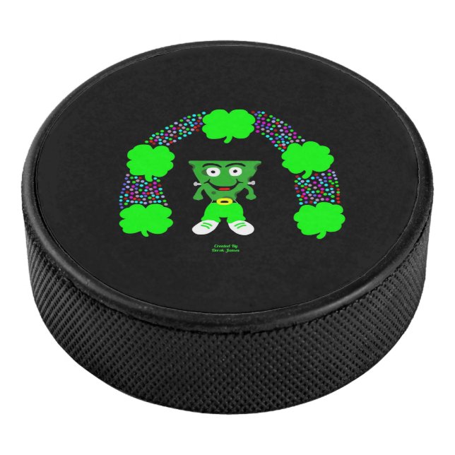 St.  Patrick's FrankenCheese Hockey Puck (3/4)